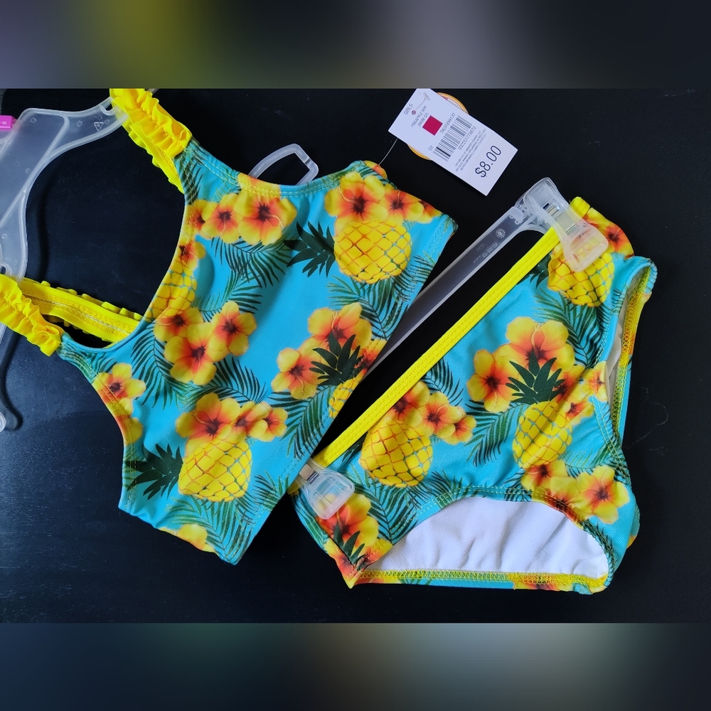 Girls Pineapple Bikini 5/6